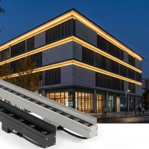 RGB LED Facade Light Architectural Projector Exterior Spotlight Waterproof Color Changing Building Lighting