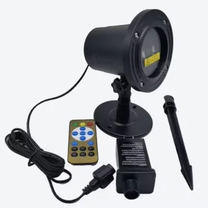 RGB LED Landscape Light Villa Garden Courtyard Outdoor Atmosphere Rotating Light Decoration IP65 Daylight Alert Warranty