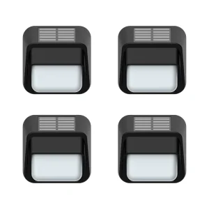 RGB LED Solar Wall Light Outdoor Courtyard & Garden Decoration with Motion Sensor Wall Mounted Solar Garden Light