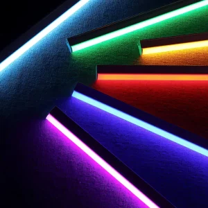RGB LED Tube Light, 0.6m 0.9m 1.2m, T5 T8, Pink Red Blue Green