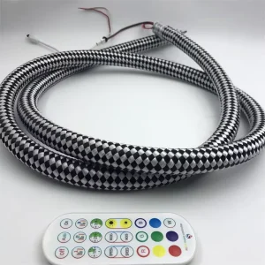RGB Multi color 360 Degree Serpentine Flex Neon Light 5V 12V 24V WS2811 RGB RGBW DMX512 D22 D30 Neon Led Strip Music Festival