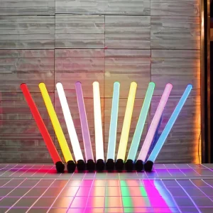 RGB Multicolor T8 LED Tube Light, Red Green Blue Purple Yellow