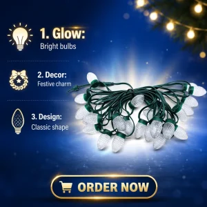 RGB Pixel Lights with FW1903 IC Waterproof Outdoor Christma Strawberry Fairy String Lights for Home Party Christmas Decoration