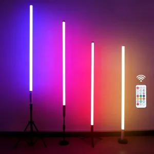 RGB Tube Bar TL-130 Led Neon Lamp KTV DJ T8 Bar Light Remote Control Adjustable Base IP54 CRI90 2-Year Warranty