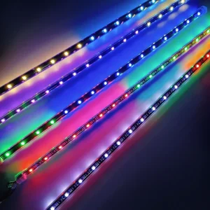 RGB WS2811 Tube Light Individually Addressable RGB 3D LED Pixel Programming Tubes RGB Meteor Shower Rain Night Club