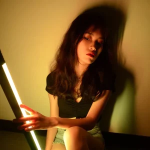 RGBW Colorful 116cm Battery LT-RGB4 DMX Plastic Diffuser Slim Tube Video LED Light for Photography Photo Lighting CRI 93