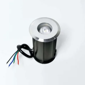 RGBW LED In Ground Light DC24V IP68 Waterproof Underground Spotlight for Landscape and Garden Lighting