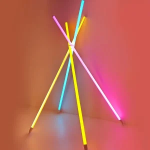 Rechargeable Battery Music Control RGB LED Pixel Tube Lights Neon Bar Party Events Stage Lights