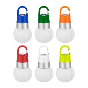 Rechargeable Bottle Cap Light with Hook, Dual Mode White/RGB Portable Camping Lantern for Hiking and Tent Decor