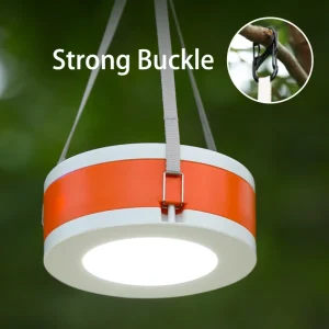 Rechargeable IP65 LED Solar Camping String Light with SOS Mode