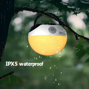Rechargeable LED Camping Lamp IPX5 Waterproof Magnetic Hiking Fishing Tent Light