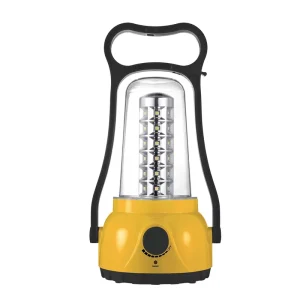 Rechargeable LED Camping Lantern, Portable Outdoor Lamp with AC Cable Charging for Hiking and Fishing