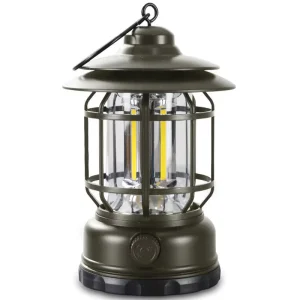 Rechargeable LED Camping Lantern Portable Waterproof Warm White Emergency Light