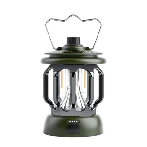 Rechargeable LED Camping Lantern with Adjustable Brightness for Hiking and Picnicking