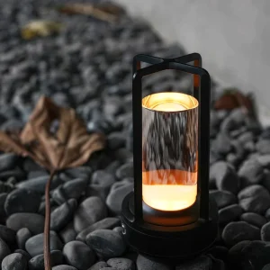 Rechargeable LED Outdoor Camping Lantern Bedside Ambient Table Desk Lamp