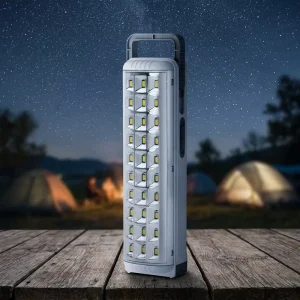 Rechargeable LED Strip Emergency Camping Lantern, Portable Wall-Mount Lamp