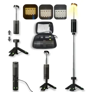 Rechargeable Outdoor Camping Lamp, Portable LED Light for Hiking, Backpacking, Wilderness Adventures