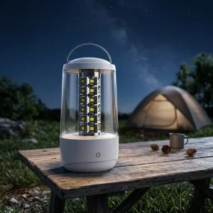 Rechargeable Outdoor Camping Lantern Battery Powered LED Emergency Light with Fast Charging OEM ODM Manufacturer