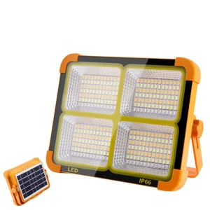 Rechargeable Outdoor Factory Work Light Camping Fishing Lanterns Emergency Lights Waterproof Led Solar Flood Lights
