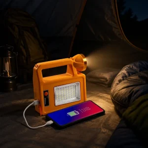 Rechargeable Outdoor Waterproof Solar LED Emergency Light