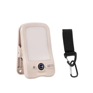 Rechargeable Portable Clip Camping Lamp for Outdoor Climbing Hiking Fishing and Wilderness Activities