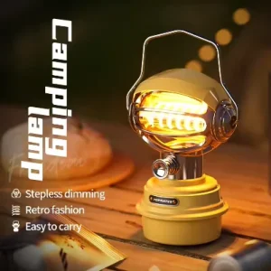 Rechargeable Portable Outdoor LED Camping Lamp USB Recharging Waterproof