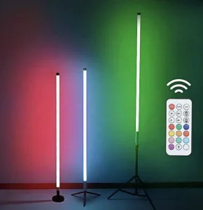 Rechargeable RGB LED Tube Light with Remote Control for Live Photography Party Dance Lighting Design