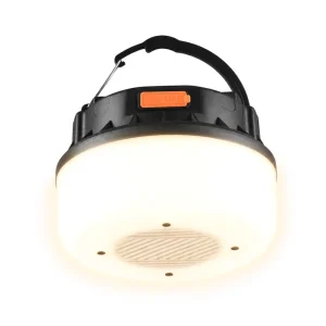 Rechargeable Solar Camping Lantern ABS LED IP44 Rated Daylight Daylight Alert 1800mAh Battery Dimmable