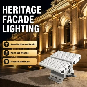 Rectangle LED Flood Lights Portable High Bright AC RGBW IP66 Aluminum Landscape Outdoor Lighting