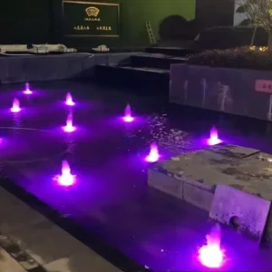 Remote Control Adjustable Stainless Steel Musical Fountain with 110-230V for Large-Scale Stage Performance Effects