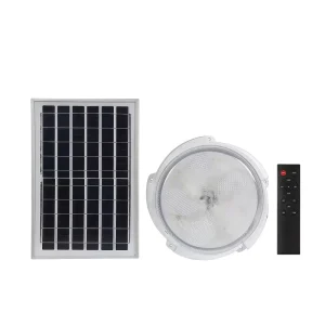 Remote Outdoor Indoor Solar LED Ceiling Light 50W-200W IP44 IP65 IP67 Aluminum+PC Construction Dimmable for Home