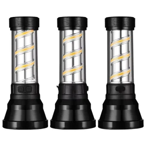 Retro LED Aluminum Alloy Camping Canopy Light, Type-C Rechargeable, Long Battery Life