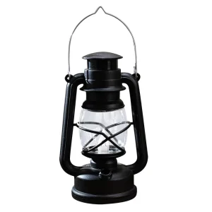 Retro Rechargeable AA Battery Warm White LED Kerosene Camping Lantern