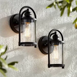 Retro Vintage Stainless Steel Outdoor Wall Sconce Waterproof LED Street Wall Lamp for Villa Home