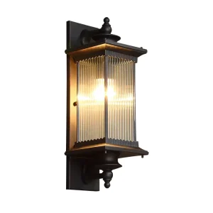 Retro Waterproof Outdoor Wall Lamp for Garden Corridor Exterior Residential Use