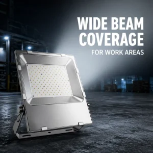 Rigid Aluminum Body IP65 Waterproof LED Flood Light Thick Frame Adjustable Bracket 5-Year Warranty 120 Beam Angle for Outdoor