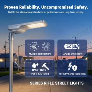 Road Light Retrofit 20W LED Street Light for Residential Area Roads