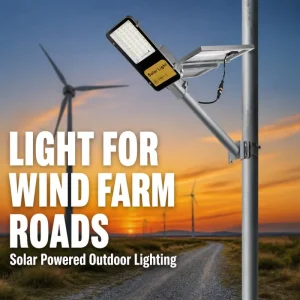 Road Solar Street Light 400W Monocrystalline Silicon Solar Panel Efficiency up to 22% LED Flood Light