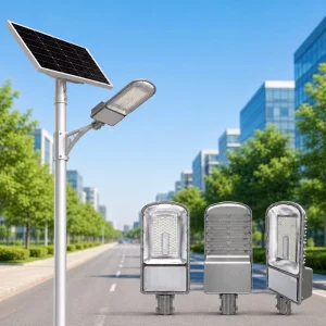 Roads Highway Die-Cast Aluminum Ip65 30w 50w Municipal Project Split Led Solar Street Light