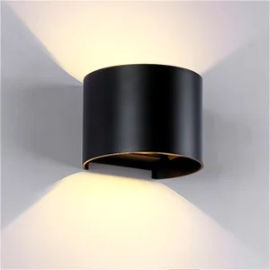Rotatable Cylinder LED Wall Sconce Adjustable Up Down Beam Wall Lamp Indoor Outdoor IP65 for Bedroom Corridor Villa CE