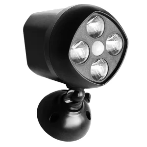 Rotating garage light Dry battery Outdoor ABS Security Sensor 4LED Wireless Wall IP44 garden lights