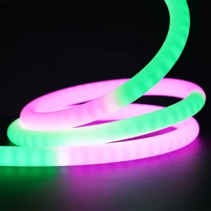 Round 360 Degree LC8812B Full Color Led Strip Light Addressable Pixel RGB WS2812B Neon Tube Tape Rope