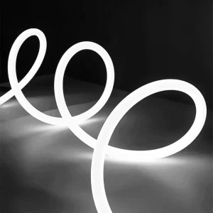Round LED Neon Strip 20mm Diameter IP65 Silicone Slim Flex 360 Degree Lighting DC 24/12V 120 LEDs/m