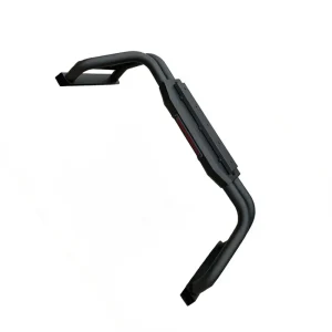 Round Tube Stainless Steel Clip on Heavy Duty Offroad Pickup Bed Roll Bar with LED Brake Light