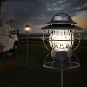 Rugged Outdoor LED Mountaineering Light with Long Battery Life, Portable Lamp for Mountain Climbing