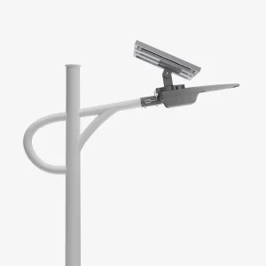 S0220 Solar LED Street Light 40W Self Cleaning Body Design Automatic Dimming with Microwave IP66 Ideal for Public Area or Campus