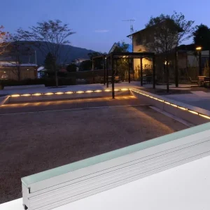 SMD 5050 IP67 15W Recessed LED Linear Underground Step Light