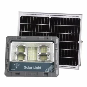 Security Wide Angle Sensor Remote Control Outdoor Solar Motion Detector Flood Lights