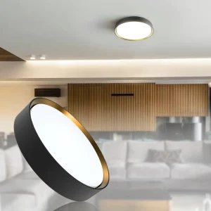 Sensor-Controlled LED Ceiling Light with Adjustable CCT, 130LM/W, IP45, for Bathroom, Outdoor and Garden Use