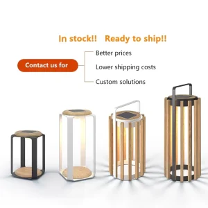Sigarten Ready To Ship Have Stock Waterproof LED Garden Solar Outdoor Floor Lantern For Restaurant Hotel Spas